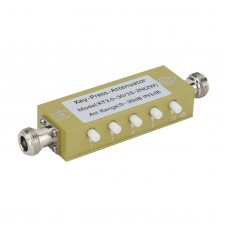 2W N - KK Type 0-30dB 0-3GHz RF Adjustable Attenuator High Quality Digital Step RF Attenuator