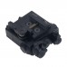 Black Version SOTAC-GEAR DBAL-A2 PEQ15 Metal Full Function A2 LED Outdoor Flashlight IR Laser Light (White and Green)