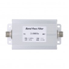 3.8MHz Band Pass Filter 200W Anti-interference BPF for Shortwave Communication Radio Accessory