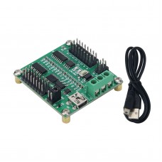 High Quality 16-Channel USB Servo Controller Board 19200 USB/TTL232 Serial Input for PWM Output Control