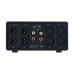 Black MC3 High Quality 3-In-3-Out XLR Balance to RCA Passive Stereo Converter Metal Case Audio Switcher