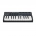 M-VAVE SMK-25 Black 25 Key MIDI Keyboard Controller with RGB Backlit Drum Pads for Arrangement