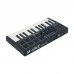 M-VAVE SMK-25 Black 25 Key MIDI Keyboard Controller with RGB Backlit Drum Pads for Arrangement