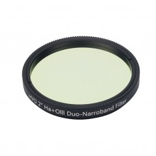 HYO 2-inch Duo-narrowband Filter High Transmittance for Severe Light Pollution Astronomical Photography