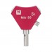 Red MA-50 14-50MHz 200W 50ohms Portable Positive V Telescopic Shortwave Antenna V1.0 Female Connector