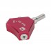 Red MA-50 14-50MHz 200W 50ohms Portable Positive V Telescopic Shortwave Antenna V1.0 Female Connector