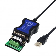 DAM3232N-0.7m USB to RS485 Adapter Cable 1-Channel USB-RS485 Converter Compatible with USB1.1/USB2.0