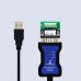 DAM3232N-0.7m USB to RS485 Adapter Cable 1-Channel USB-RS485 Converter Compatible with USB1.1/USB2.0