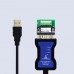 DAM3232N-1.5m USB to RS485 Adapter Cable 1-Channel USB-RS485 Converter Compatible with USB1.1/USB2.0