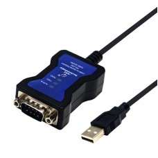 DAM3233N-0.7m USB to RS232 Adapter Cable 1-Channel USB-RS232 Converter Compatible with USB1.1/USB2.0