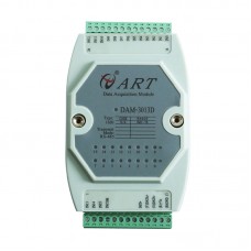 DAM3013D 16-Channel Dry/Wet Contact 3750V Isolation DIO Data Acquisition Module for PLC/Touch Screen/MCGS
