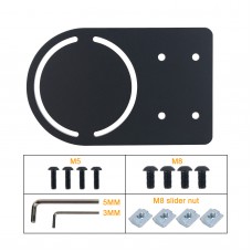 Simplayer 8mm SIM Racing Shifter Mount Shifter Mounting Plate for Fanatec ClubSport Shifter Cockpit