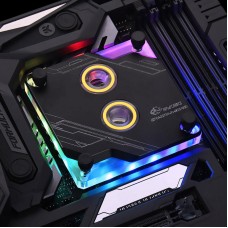 Bykski CPU-XPR-A-MC-V3 Black CPU Water Block CPU Water Cooling Block 5V RBW (A-RGB) for LGA1700/2066