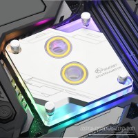 Bykski CPU-XPR-A-MC-V3 Silver CPU Water Block CPU Water Cooling Block 5V RBW (A-RGB) for LGA1700