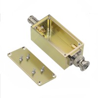 AL2391 BNC Project Box Enclosure Shielded Box Aluminum Box with Cover BNC Male to BNC Female