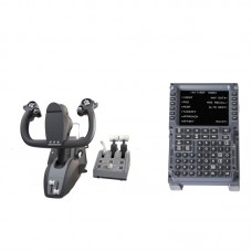 Original TCA Yoke Pack Boeing Edition Pendular Yoke System with Quadrant CDU for Thrustmaster