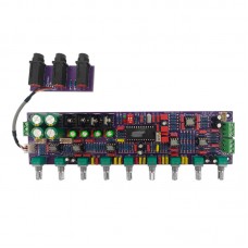 OK-2 High-end Karaoke Preamplifier Board Audio Reverb Board Support Microphone Input and Treble/Bass Adjustment