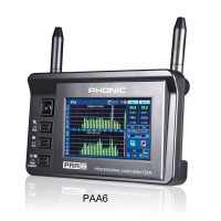 PHONIC PAA6 Dual Channel High Precision Handheld Audio Spectrum Analyzer USB2.0 Support Balanced XLR Input/Output