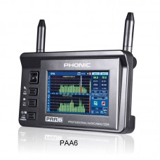 PHONIC PAA6 Dual Channel High Precision Handheld Audio Spectrum Analyzer USB2.0 Support Balanced XLR Input/Output