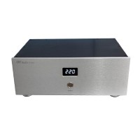 220V/110V Silvery Audio Power Purifier Isolation Transformer 3000W Audio Isolator Ring Transformer for Speakers (Cooper Socket)