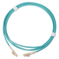 1PCS 2-Meter LC-LC Dual Core Multi-mode OM4 Optical Fiber Cable High Quality 10-Gigabit Optical Fiber Jumper