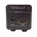 Black HDMI-compatible to RJ45 IIS Audio Signal Converter I2S Differential Signal to TTL Level for HiFi DAC