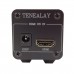 Deep Grey HDMI-compatible to RJ45 IIS Audio Signal Converter I2S Differential Signal to TTL Level for HiFi DAC