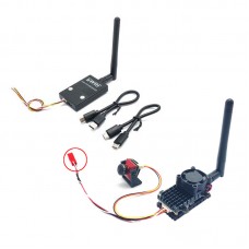 5.8G 2000mW Wireless Video Transmission System TX RX EWRF Mobile Phone Receiver Set for AV Display