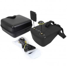 ARRIS EV800D 5.8G 40CH FPV Goggles RC Drone Goggles w/ Dual Antenna DVR 5" HD Display for FPV Racing