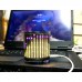 Car Cylindrical Full Color Music Spectrum Voice-activated Rhythm Light with Adjustable Sensitivity