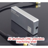 BRZHIFI DAC KB1 ES9038 150mW Headphone Amplifier with Aluminum Alloy Shell for 3.5mm Headphones