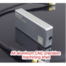 BRZHIFI DAC KB1 ES9038 150mW Headphone Amplifier with Aluminum Alloy Shell for 3.5mm Headphones