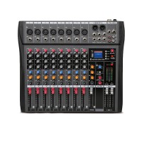 iBanana Professional 8-Channel Bluetooth Mixer Mixing Console Audio Mixer for PC Live Streaming