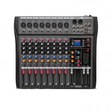 iBanana Professional 8-Channel Bluetooth Mixer Mixing Console Audio Mixer for PC Live Streaming