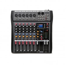 iBanana Professional 6-Channel Bluetooth Mixer Mixing Console Audio Mixer for PC Live Streaming