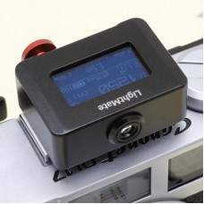 Metal Black LightMate 2 Film Camera Light Meter High Precision Chargeable Ambient Light Digital Exposure Meter