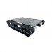 UNO R3 T800S Black Tank Chassis Robot Chassis w/ Main Control Board + Expansion Board + Controller