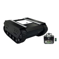 TR600 Mini Developer Edition Tank Chassis Robot Chassis Open Source Development Platform Black