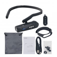 ORDRO EP5 8MP 1080P Head Mounted Camera Sports Camera w/ Remote Control for YouTube Vlogger Blogger