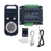 XCMCU XCWGP-06 6-Axis Wireless MPG Manual Pulse Generator CNC MPG without Emergency Stop Function