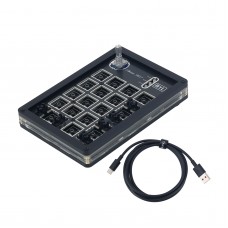 PS17 Numpad Mechanical Keyboard Mechanical Number Pad (with Black Shell) Supports VIA for Designers