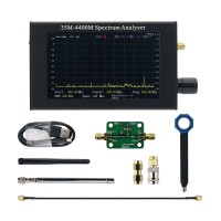 EMC Testing Version 35Mhz - 4400MHz Handheld Portable Spectrum Analyzer 4.3-inch TFT LCD Screen with Gain Block and Probe