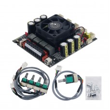 ZK-AS21P High Power 2.1 Bluetooth HiFi Audio Power Amplifier Module 300W+300W+600W High Performance Amplifier