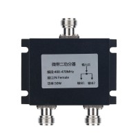 400-470MHz 2-Way Microstrip Power Divider RF Power Splitter Designed with N-Female Connectors