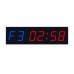 1.8" 6-Digit LED Gym Timer Boxing Timer Supports Countdown Count-up for Games Training Exercises