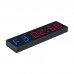 1.8" 6-Digit LED Gym Timer Boxing Timer Supports Countdown Count-up for Games Training Exercises