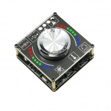 XY-D15H 15W+15W Stereo Bluetooth5.1 Digital Power Amplifier Board with Spectrum Rhythm Light Support APP Control