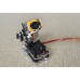 Light-weight Aluminum Alloy Dual-axis Gimbal Bracket with Cooling Fan Camera Stand for FPV Drone Head Tracker