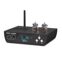 SUCA AUDIO DAC-T2 Audio Decoder HiFi 5.0 Bluetooth Balanced 6H3N Electronic Tube Amplifier Headphone Amplifier