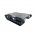 UNO R3 T800S Black Entry-Level Tank Chassis Smart Robot Chassis without Electronic Control Kit
